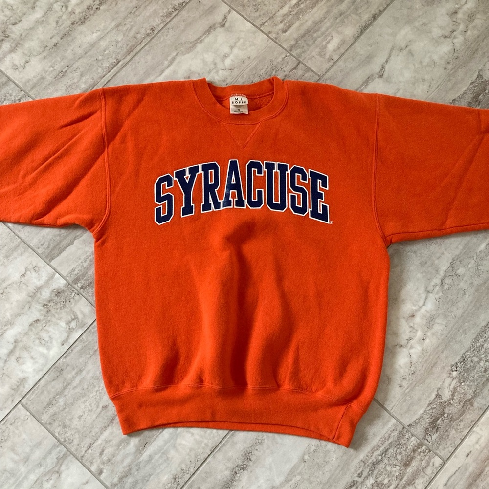 Adult medium Syracuse orange crewneck sweater